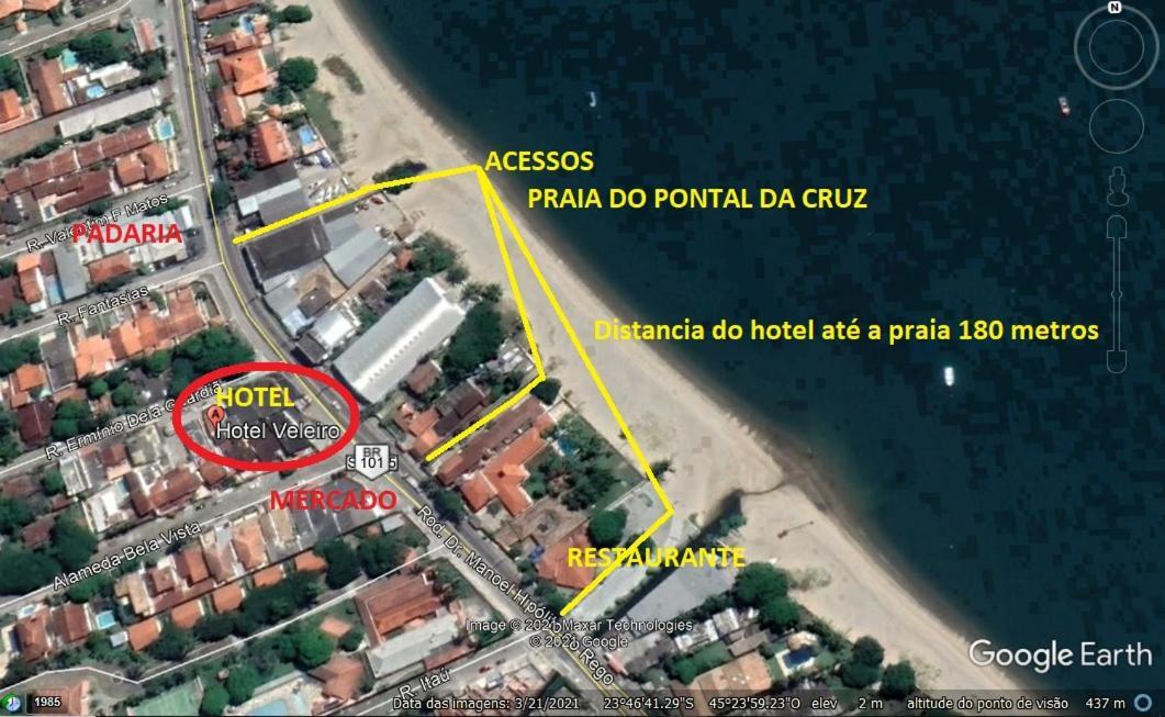 סאו סבסטיאו Hotel Veleiro מראה חיצוני תמונה